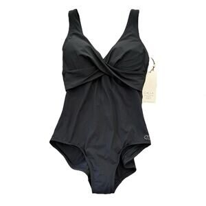 CALIA by Carrie Underwood Women’s Size 4 One Piece Twist Front Swimsuit NWT